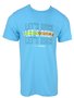 Camiseta Masculina Manga Curta Com Estampa 46710 Rock&Soda Azul Claro