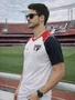 Camiseta São Paulo Masculina Adulto 900756201 Braziline Branco