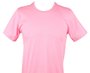 Camiseta Masculina Adulto Manga Curta Lisa HT102 Har Têxtil Rosa