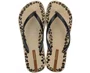 Chinelo Feminino 27321 Ipanema Day Bege e Preto