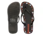 Chinelo Feminino 27321 Ipanema  Day  Preto e Vermelho