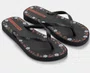 Chinelo Feminino 27321 Ipanema  Day  Preto e Vermelho