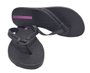 Chinelo Feminino Adulto 27230 Diversa Ipanema Preto e Lilás