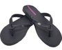 Chinelo Feminino Adulto 27230 Diversa Ipanema Preto e Lilás