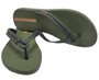 Chinelo Feminino Adulto 27230 Diversa Ipanema Verde Militar e laranja