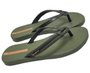 Chinelo Feminino Adulto 27230 Diversa Ipanema Verde Militar e laranja