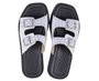 Chinelo Flatform Feminino Adulto Moleca 5506.101 Branco e Preto