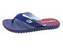 Chinelo Masculino Adulto 12258 Mormaii Azul,branco e vermelho