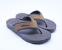 Chinelo Masculino Adulto D6212 Danper Preto e Caramelo