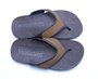 Chinelo Masculino Adulto D6212 Danper Preto e Caramelo