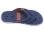 Chinelo Masculino Adulto Malta 12229 Cartago Cinza, azul e telha