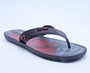 Chinelo Masculino Adulto Silk Correia D6007 Danper Preto e Vermelho