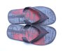 Chinelo Masculino Adulto Silk Correia D6007 Danper Preto e Vermelho
