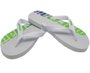 Chinelo Masculino Adulto Tropical 11936 Mormaii Branco, verde e azul