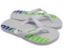Chinelo Masculino Adulto Tropical 11936 Mormaii Branco, verde e azul