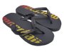 Chinelo Masculino Adulto Tropical 11936 Mormaii Preto, amarelo e vermelho