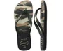 Chinelo Masculino Havaianas Top Camuflada Preto e Verde Olive