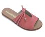 Chinelo Rasteira Feminino Adulto Detalhe Laço 5443.116 Moleca Rose