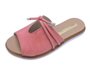 Chinelo Rasteira Feminino Adulto Detalhe Laço 5443.116 Moleca Rose