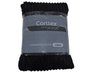 Cobertor De Casal Canelado 100% Poliéster 1,80m X 2,20m  Luster Corttex Preto