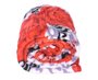 Cobertor Casal Estampado  1,90x2,20 DS Vermelho e Branco