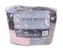 Cobertor Casal Raschel 2,20m x 2,40m Texfine Cinza e Marrom