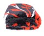 Cobertor Casal Raschel 2,20m x 2,40m Texfine Preto e Vermelho