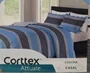 Colcha Boutis Casal 03 Peças 2,20X2,40 Attuale Corttex Azul