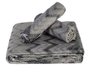 Colcha Casal 03 Peças 2,20X2,40 Attuale Corttex Bege e Marrom