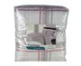 Colcha Casal 03 Peças 2,20X2,40 Attuale Corttex Cinza Claro