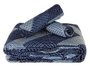 Colcha King 03 Peças 2,80X3,00 Attuale Corttex Marinho