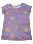 Conjunto Blusa e Shorts Estampado Feminino Bebê 26850 Brandili Lilás e Rosa