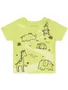 Conjunto Camiseta e Bermuda Masculino Infantil 1/3 26842 Brandili Verde Limão e Marinho