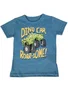 Conjunto Camiseta e Bermuda Masculino Infantil 4/10 26675 Brandili Azul e Preto