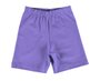 Conjunto Curto Feminino Infantil Blusa e Shorts Estampa Arco-íris  676 Baby Couture Lilás E Roxo