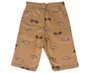 Conjunto Curto Masculino Infantil Camiseta E Bermuda Com Detalhe Bordado 35192 Brandili Chumbo E Caramelo