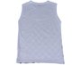 Conjunto Curto Masculino Infantil Regata E Bermuda Com Estampa Skatista 35303 Brandili Branco E Azul