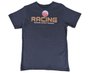 Conjunto Curto Masculino Juvenil Camiseta E Bermuda Com Estampa Bordado 35192 Brandili Chumbo E Caramelo