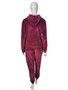 Agasalho de Plush Feminino Adulto CPF-600A Blue Bay Bordô