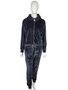 Agasalho de Plush Feminino Adulto CPF-600A Blue Bay Preto
