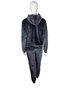 Agasalho de Plush Feminino Adulto CPF-600A Blue Bay Preto