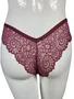 Conjunto Femino Adulto Calcinha E Sutiã Detalhe Renda 2201100 Glamour Bordo