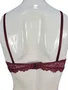 Conjunto Femino Adulto Calcinha E Sutiã Detalhe Renda 2201100 Glamour Bordo