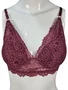 Conjunto Femino Adulto Calcinha E Sutiã Detalhe Renda 2201100 Glamour Bordo
