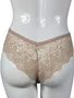 Conjunto Femino Adulto Calcinha E Sutiã Detalhe Renda 2201105 Glamour Bege