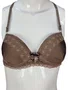 Conjunto Femino Adulto Calcinha E Sutiã Detalhe Renda 2201105 Glamour Chocolate