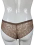 Conjunto Femino Adulto Calcinha E Sutiã Detalhe Renda 2201105 Glamour Chocolate