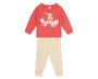 Conjunto Infantil Feminino 1-3 Arco-Íris Com Glitter 55787 Brandili Coral e Bege Conjunto Infantil Feminino 1-3 Arco-Íris Com Glitter 55787 Brandili Coral e Bege