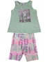 Conjunto Infantil Feminino Ciclista 4/8 1000130333 Malwee Verde Claro