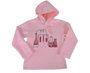 Conjunto Longo Feminino Infantil Com Capuz 861 Tacadu Rosa